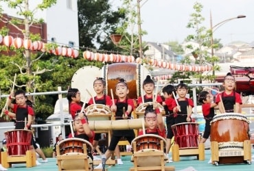 夏越まつり太鼓出演（5歳児）